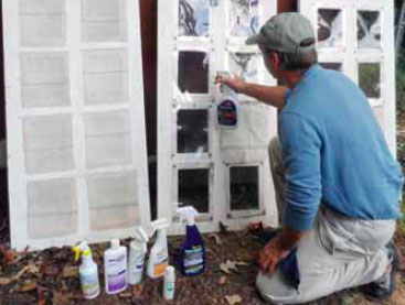 Protecting Clear Vinyl Windows