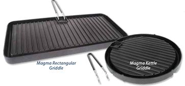 Little Griddle Kettle - Q Stainless Steel Griddle for Round Grills