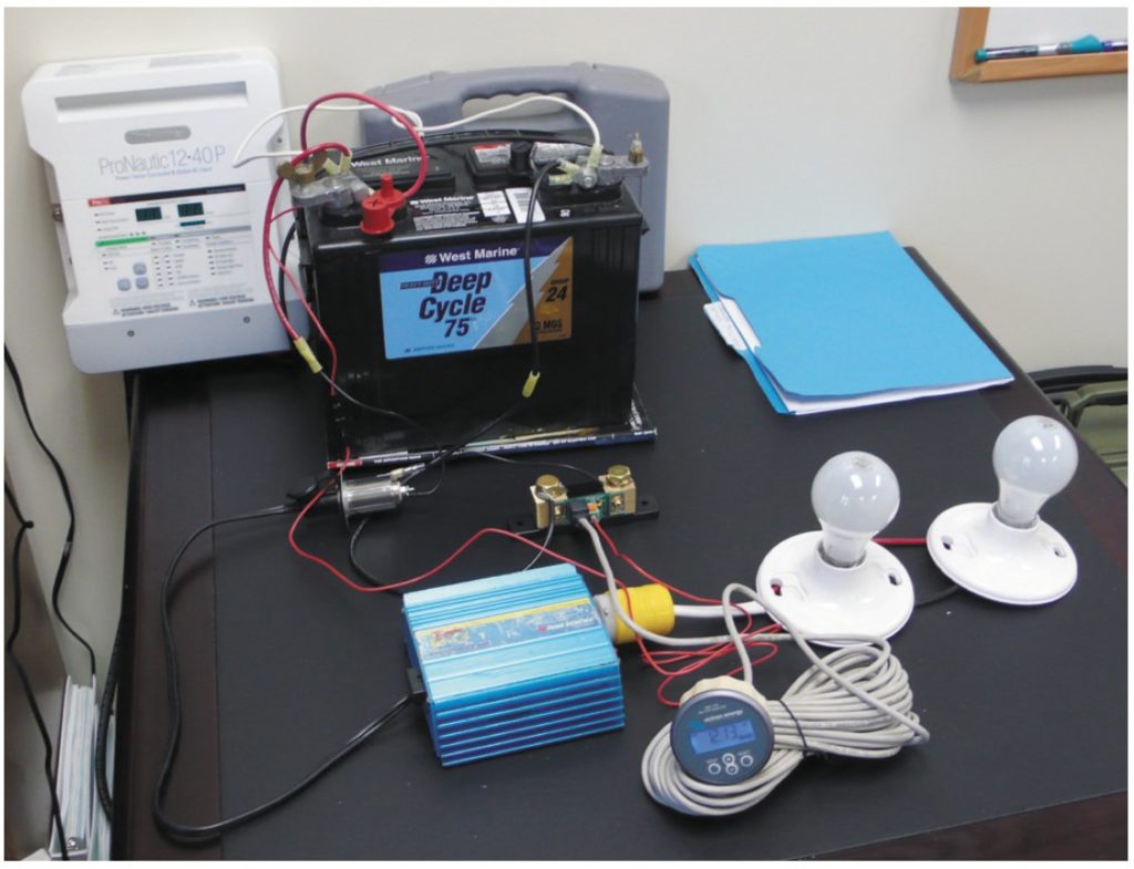 marine battery monitoring system