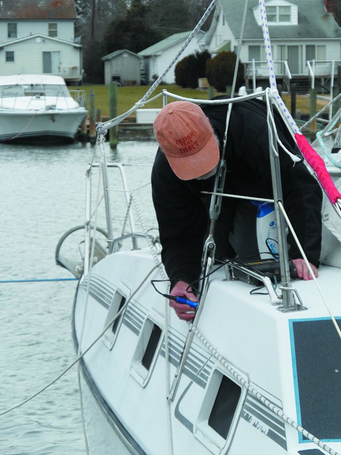 sailboat chainplate inspection