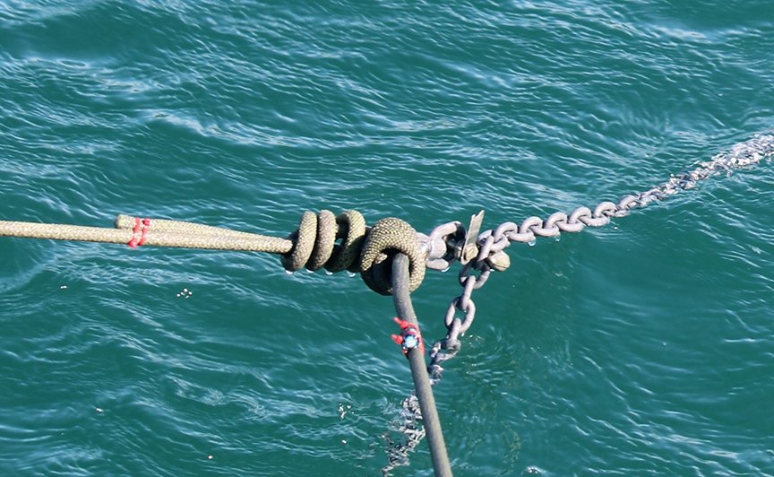 yacht anchor snubber