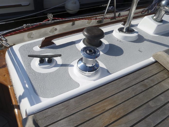 refinishing your boat's non-skid deck - practical sailor