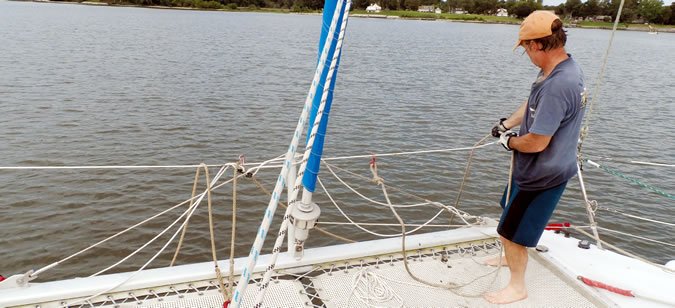 retrieval line