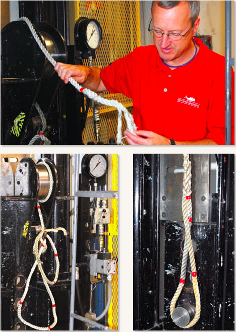 Used Nylon Three-Strand Rope Faces The Ultimate Endurance Test