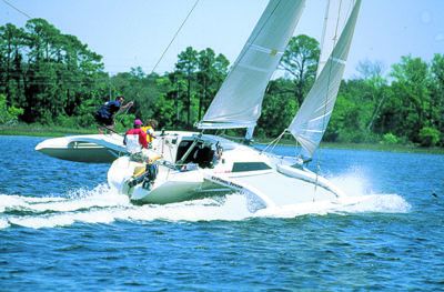 multihull sailboat capsize